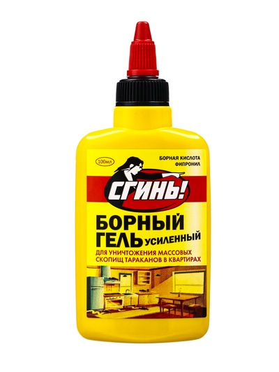 Средство от тараканов Дохлокс «Сгинь» №76, гель, борный, усиленный, флакон, 100 мл