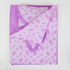 Постельное бельё для кукол "Розовые сердечки", простынь, одеяло, подушка - Фото 1