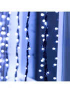 Гирлянда «Водопад» 2 × 1.5 м, IP44, УМС, прозрачная нить, 400 LED, свечение белое, 8 режимов, 220 В 3584295 - фото 319916518
