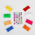 Аппликация шариковым пластилином в форме сердца «Принц» 8 цветов по 4 г, подставка - фото 44458824