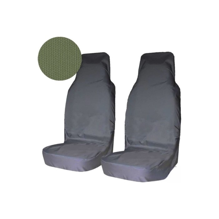 Комплект грязезащитных чехлов на передние сиденья Tplus для УАЗ ПАТРИОТ, 2 шт., олива (T014052)   34