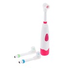 Электрическая зубная щётка Luazon LP-001, 3 насадки, от 2xАА (не в комплекте), МИКС - Фото 5