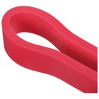 Фитнес-резинка ONLYTOP, 30х1,9х0,5 см, 45 кг, цвет красный - Фото 12