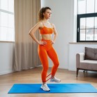 Фитнес-резинка ONLYTOP, 30×1.9×0.5 см, 45 кг, цвет красный - Фото 7