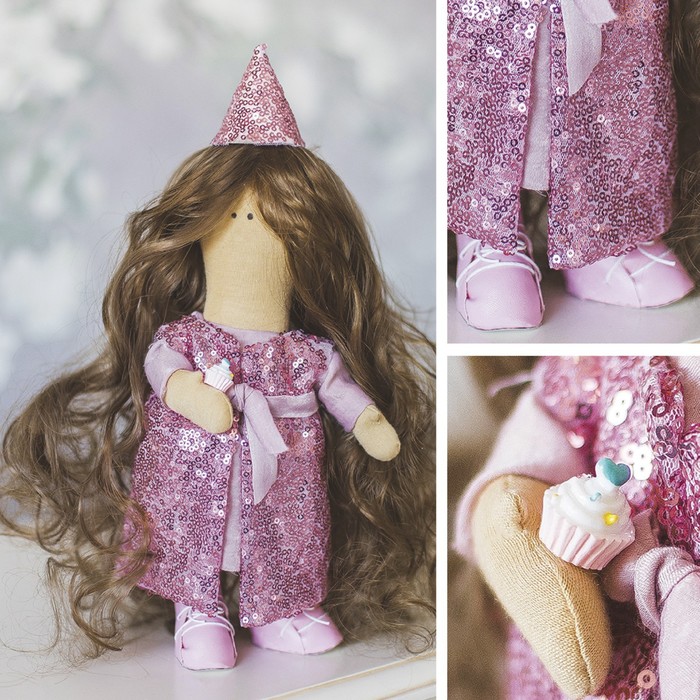 Набор для шитья. Интерьерная кукла «Брайт», 30 см - фото 1905516982