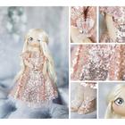 Набор для шитья. Интерьерная кукла своими руками «Николь», 30 см - Фото 6