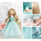 Интерьерная кукла «Флёр», набор для шитья, 18 × 22.5 × 3 см - Фото 1