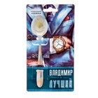 Ложка с гравировкой именная "Владимир" - Фото 1