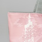 Сумка текстильная, отдел на молнии, с подкладом, цвет серый - Фото 4