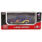 Машина металлическая Lada, 7,5 см, в спортивной окрасе, МИКС - Фото 4