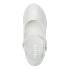 Туфли детские MINAKU, цвет белый, размер 26 - Фото 4