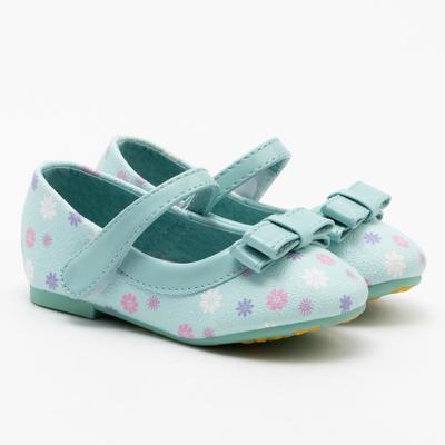 Туфли детские MINAKU, цвет бирюза, размер 22