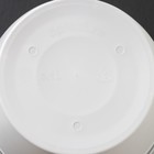 Горшок для цветов с поддоном «Венеция», 3.1 л, d=19 см, пластик, белый - Фото 5