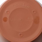 Горшок для цветов с поддоном «Венеция», 3,1 л, d=19 см, цвет терракотовый - Фото 5