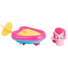 Игровой набор для ванны «Мой маленький пони. Пинки Пай» в заводной лодочке - Фото 3