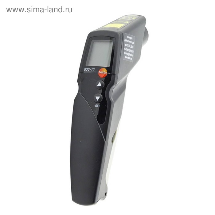 Термометр инфракрасный Testo 830-T1, оптика 10:1, от -30 до +400 °С, ±1.5 °C, ABS корпус, 9В   40867 - Фото 1