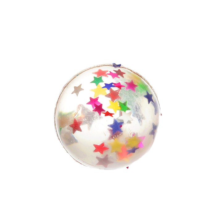 Мяч каучуковый «Звёзды», 3,2 см - фото 1889313936