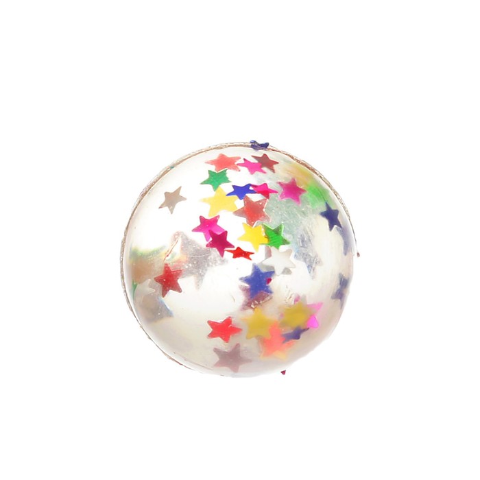 Мяч каучуковый «Звёзды», 3,2 см - фото 1889313937