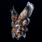 Венецианская маска "Бабочка" 25см МИКС - Фото 2