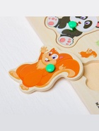 Рамка - вкладыш «Дикие животные», 11 деталей - Фото 3