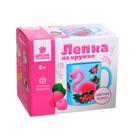 Кружка для декора полимерной глиной "Фламинго", 300 мл - Фото 2