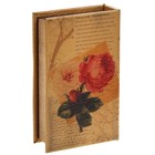 Сейф-книга дерево кожа "Письма" 17х11х5 см - Фото 2