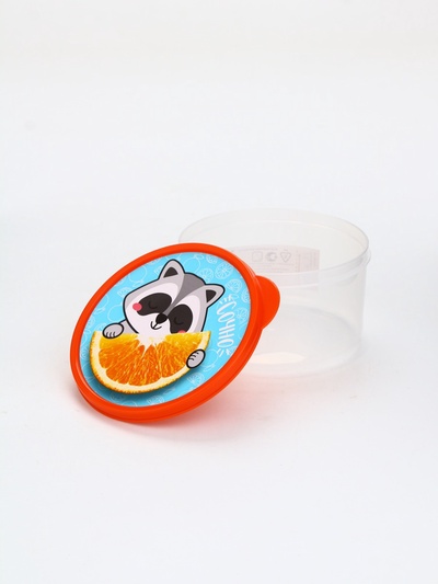 Ланч - бокс круглый «Сочно», 500 мл