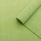 Бумага гофрированная темно-зелёная, 0,5 х 2,5 м - Фото 1