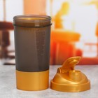 Шейкер спортивный, 500 мл, с чашей - Фото 3