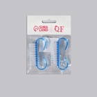 Щётки для маникюра/педикюра, 2 шт., 6.5×1.3 см, МИКС - Фото 5