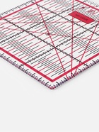 Линейка для квилтинга и пэчворка, 15×15 см, s=2.5 мм, розовая - Фото 3