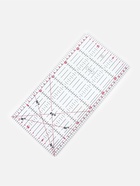 Линейка для квилтинга и пэчворка, 30×15 см, s=3 мм, МИКС - Фото 2