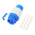 УЦЕНКА Помпа для воды Luazon, механическая, средняя, под бутыль от 11 до 19 л, голубая - Фото 4