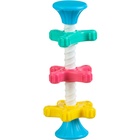 Развивающая игрушка пирамидка Крошка Я «Закрути меня» с шестеренками, погремушка - Фото 2