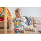 Развивающая игрушка пирамидка Крошка Я «Закрути меня» с шестеренками, погремушка - Фото 12