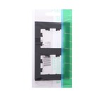 Рамка SE AtlasDesign, 2 поста, универсальная, карбон, ATN001002 - Фото 3