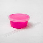 Жвачка для рук "Волшебные пузыри" 40 г, трубочка, цвет розовый - Фото 1