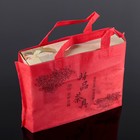 Набор для чайной церемонии керамический «Лунное озеро», 7 предметов: чайник 150 мл, 6 пиал 50 мл, цвет красный - Фото 5