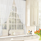 Комплект штор для кухни «Дороти», 280х180 см, цвет белый - фото 3826811