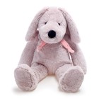 Мягкая игрушка «Собака», цвет серый/розовый, 40 см - Фото 2