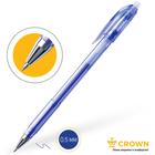 Ручка гелевая стираемая Crown Erasable Jel, узел 0.5 мм, чернила синие - фото 8432580