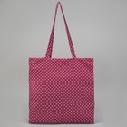 Сумка текстильная, отдел на молнии, без подклада, цвет розовый - Фото 3