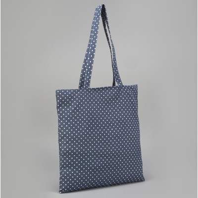 Сумка летняя, отдел на молнии, без подклада, цвет синий