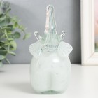 Сувенир стекло в стеклокрошку "Слон Белый" h 150 мм - фото 20884552