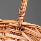 Корзина плетёная для хранения «Кли», ива, круглая, набор 3 шт. - Фото 4