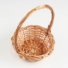 Корзина плетёная для хранения «Кли», ива, круглая, набор 3 шт. - Фото 5