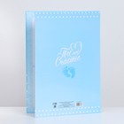 Папка для свидетельства о рождении для мальчика, А4 «Мишка» - Фото 6