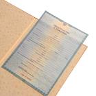 Папка для свидетельства о рождении «Коллаж крафт», под новый формат, А4, 32 х 22,3 см - Фото 3