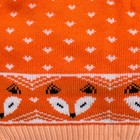 Шарф-снуд KAFTAN "Лисичка", оранжевый, 24 х16 см - Фото 2
