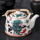 Чайник заварочный 600 мл "Пруд", с металлическим ситом - Фото 2